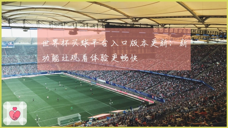 世界杯买球平台入口版本更新：新功能让观看体验更畅快
